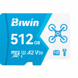 BIWIN MS160-512G microSD Card 512GB U3, V30, A2,Read/Write Speeds Up to 160/120 MB/s