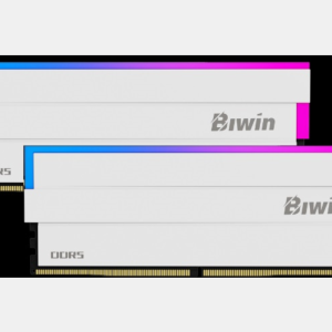 BIWIN DDR5 Memory DW100 RGB 6000mhz 32kits (16GB*2) CL36 White Black Opal (Gaming) BXL53260DW1-D36DW