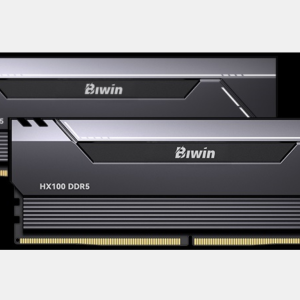 BIWIN DDR5 Memory HX100 Heatsink 6000mhz 32kits (16GB*2) CL36 Black Black Opal (Gaming) BXH53260HX1-D36DB