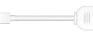 Mini Display Port (M ) to Display Port (F) cable - 15cm (LS)