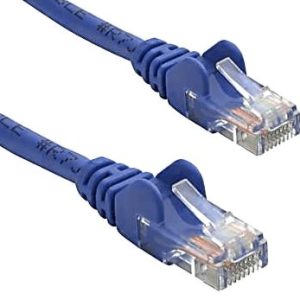 8ware CAT5e Cable 10m - Blue Color Premium RJ45 Ethernet Network LAN UTP Patch Cord 26AWG CU Jacket