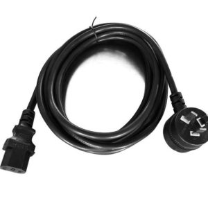 8Ware AU Power Cable 3m - Male Wall 240v PC to Female Power Socket 3pin to IEC 320-C13 for Notebook/AC Adapter  IEC 3M Power Cable with Piggy Back