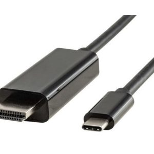 8ware 2m USB 3.1 Type C (USB-C) to HDMI Cable Male to Male for Monitor, TV, Projector Apple MacBook Chromebook Samsung Galaxy S8+