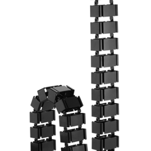 Brateck Quad Entry Vertebrae Cable Management Spine Material.Steel,ABS Dimensions 1300x67x35mm -- Black (LS)