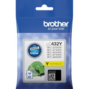 YELLOW INK CARTRIDGE TO SUIT MFC-J5340DW/MFC-J5740DW/MFC-J6540DW/MFC-J6740DW/MFC-J6940DW -UP TO 550 PAGES