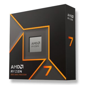 AMD Ryzen 7 9700X 8Cores/16Threads, 65w, Max Boost Clock 5.5 GHz, PCIE 5.0, 32MB Cache, Radeon™ Graphics, 2200 MHz Frequency