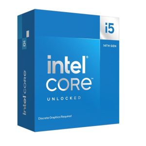 Intel i5 14600KF CPU 4.0GHz (5.3GHz Turbo) 14th Gen LGA1700 14-Cores 20-Threads 24MB 125W Graphic Card Required Unlocked Retail Raptor Lake no Fan