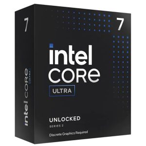 Intel Core Ultra 7 Processor 265KF LGA1851 (30M Cache, up to 5.50 GHz)(15th Gen)   Please note: No CPU Cooler Included