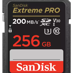 SanDisk 256GB Extreme PRO Memory Card 200MB/s Full HD & 4K UHD Class 30 Speed Shock Proof Temperature Proof Water Proof X-ray Proof Digital Camera