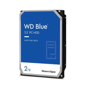 Western Digital WD Blue 2TB 3.5' HDD SATA 6Gb/s 7200RPM 256MB Cache SMR Tech 2yrs Wty