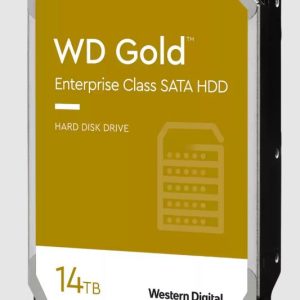 Western Digital Gold 14TB 3.5' Enterprise Class SATA 6 Gb/s HDD 7200 RPM Cache Size  512MB 5-Year Limited Warranty