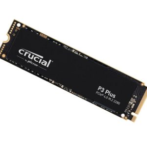 Crucial P3 Plus 4TB Gen4 NVMe SSD 4800/4100 MB/s R/W 800TBW 650K/900K IOPS 1.5M hrs MTTF Full-Drive Encryption M.2 PCIe4 5yrs ~CT4000P3SSD8