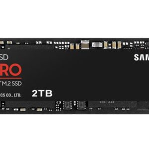 Samsung 990 Pro 2TB Gen4 NVMe SSD 7450MB/s 6900MB/s R/W 1550K/1200K IOPS 1200TBW 1.5M Hrs MTBF for PS5 5yrs Wty