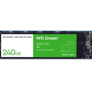 Western Digital WD Green 240GB M.2 2280 SSD 545R/430W MB/s 80TBW 3D NAND 3 Years Warranty ~WDS240G2G0B