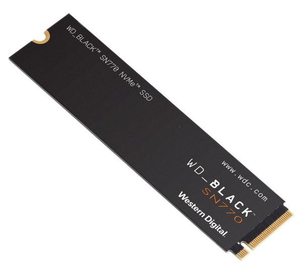 Western Digital WD Black SN770 250GB Gen4 NVMe SSD - 4000MB/s 2000MB/s R/W 200TBW 240K/470K IOPS 1.75M Hrs MTBF M.2 PCIe4.0 5yrs (LS)  ~WDS250G1B0E