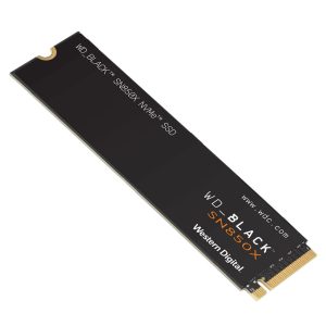 Western Digital WD Black SN850X 1TB Gen4 NVMe SSD for PS5 - 7300MB/s 6300MB/s R/W 600TBW 1100K/800K IOPS 1.75M Hrs MTBF 5yrs ~WDS100T1X0E
