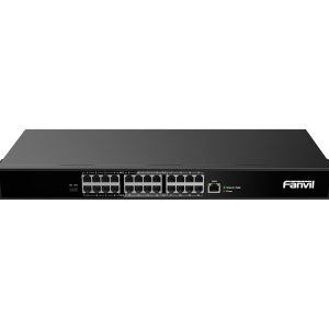 Fanvil PN24 2-Wire PoE Switch, Plug & Play, Built-in Power Supply, Built-in Mode Wwitch, Scenario Office Community Hotel Renovation of an Old Building