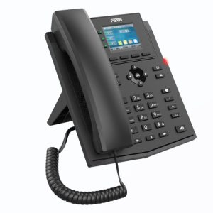 Fanvil X302-2 Wire IP Phone, 2.4-inch Color, RJ11 Interface and Supports 2-Wire Power, HD Voice, 6-Party Conferencing, 4 SIP Accounts