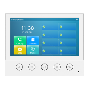 Fanvil i53W Indoor SIP Station, 6 SIP Lines, 5 Buttons, PoE, 7' Colour Touch Screen, Linux, ONVIF, 2Yr Warranty