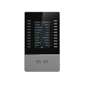 Grandstream GBX20 LCD Extension Module For GRP2615 & GXV3350 only, 20 Dual-colored Extension Keys, 4.3 inch TFT Color LCD