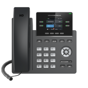 *LS* Grandstream GRP2612P 4 Line IP Phone, 2 SIP Accounts, 320x240 Colour Screen, HD Audio, Powerable Via POE