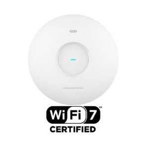 Grandstream GWN7670 2x2 Dual Band WiFi 7 Indoor Access Point, 1 x 2.5 GigE, ideal for small-to-medium-sized businesses to build next-generation Wi-Fi