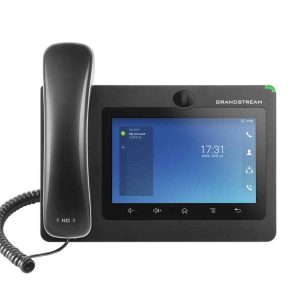 *LS* Grandstream GXV3370 16 Line Android IP Phone, 16 SIP Accounts, 1024 x 600 Colour Touch Screen, 1MB Camera, Building Bluetooth+Wifi, Powerable Via
