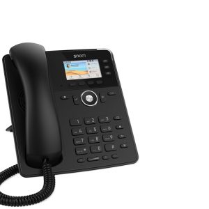 SNOM D717 4 Line Professional IP Phone, Gbit port & 1 USB port, 4 Context-sensitive Function Keys, Wideband Audio