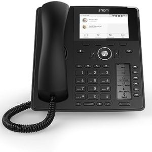 SNOM D785 IP Phone, SmartScreen, 12 SIP Identities, Bluetooth, USB, 48 Self-Labelling Keys, HD Audio Quality