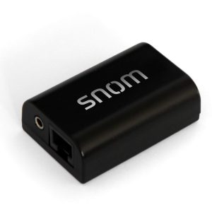 SNOM Wireless Headset Adapter,  Complete freedom of movement, DHSG Standard, No Additional Power Supply Required