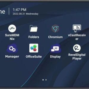 ViewSonic CDE4330 43' 4K Presentation Display Wireless presentation, ​Single USB-C cable for 65W, 24/7 video playback, Remote device management, ProAV