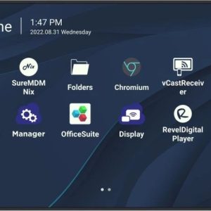 ViewSonic CDE8630 86' 4K Presentation Display, Wireless presentation Single USB-C cable 24/7 video playback Remote management ProAV Portrait display