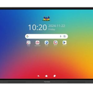 ViewSonic IFP6534 34 Android 14, EDLA, 65', Touch Point Windows: 40, Android: 20, EDLA: 20 Android 14 Certified ViewBoard 65' 4K Interactive Display