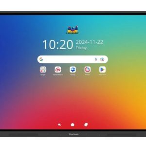 ViewSonic ViewBoard IFP7534 EDLA Certified ViewBoard 75' 4K Interactive Display, 20% better power efficiency, Android 14 Quad-core CPU & microSD port