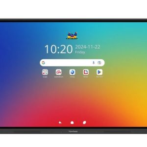 ViewSonic ViewBoard IFP8634 EDLA Certified ViewBoard 86' 4K Interactive Display, 20% better power efficiency, Android 14 Quad-core CPU & microSD port