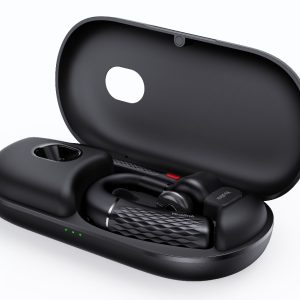 Yealink BH71 Pro USB-C&A Bluetooth Wireless Mono Headset, Carrying Case w/ Built-In Battery (+20hrs), USB-C to USB-A Cable, 10H Talk Time
