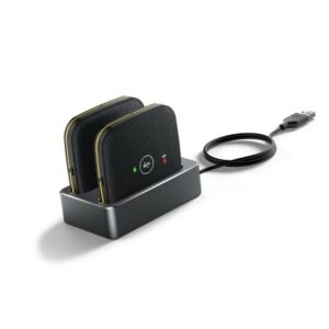 Yealink CPW65 2x Wireless DECT Microphones, includes 2x CPW65, Charging cradle and 40cm USB Cable, Suitable for CP965 Only