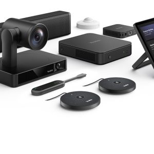 Yealink MVC860 Microsoft Teams Kit, UVC86 4K Dual Camera, 2x VCM35 Wired Mics, RCH40, RoomSensor, WPP30 Dongle, MSpeaker II, MCoreKit C5