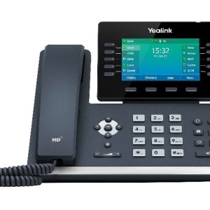 Yealink T54W, 16 Line IP HD Phone, 4.3' 480 x 272 Colour Screen, HD Voice, Dual Gig Ports, Built In Bluetooth And WiFi, USB 2.0 Port, SBC Ready