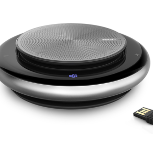 Yealink CP900 Portable Speakerphone Microsoft Teams USB/Bluetooth, High-Quality Audio, Includes BT50 Bluetooth Dongle ( Dongle in Hand Strap )