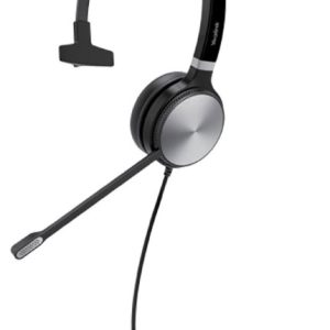 Yealink UHM361 Premium Wideband 3.5mm Mono Headset, For Yealink IP Phones, Controller Not Included, Unified Communication, High-Quality Audio