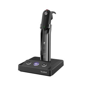 Yealink WH63 Teams Convertible DECT Wireless Headset, Busylight On Headset,2x microphones, HD Voice,Noise Killer, UC platform, *EOL*