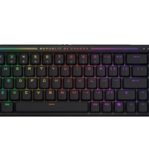 ASUS ROG Falchion Ace HFX 65% Compact Gaming Keyboard, Magnetic Switches,  Interactive Touch Panel, Dual USB-C Ports