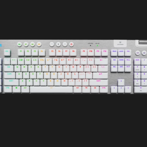 Logitech G PRO X TKL Wireless Mech Gaming Keyboard White Internet access for Logitech G HUB Software Advanced features require Logitech G HUB