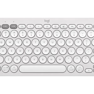 Logitech PEBBLE KEYS 2 K380S Slim, minimalist Bluetooth® Wireless Keyboard with customizable keys (Graphite)