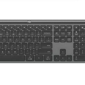 Logitech SIGNATURE SLIM COMBO MK950 -Graphite Keyboard Full-size layout with number pad Mouse 1000 DPI 1-Year Limited Hardware Warranty