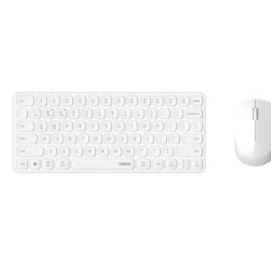 RAPOO X9010M Multi-mode Wireless Ultra-slim Desktop Combo Set White