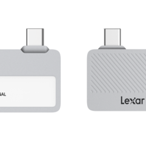 Lexar Professional Go Portable SSD with Hub, SL400, 1TB, Silver, Up to 1050MB/s read, 1000MB/s write speeds