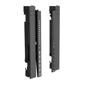 Brateck LVW06 Video Wall Mount Arm in Pair, Lload Capacity of 70kg/154lbs and allows VESA 200x200, 400x200, 300x300, 400x400,  Max 1000x400 Black (LS)