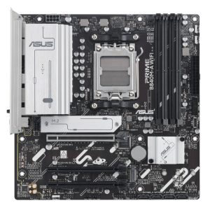 ASUS AMD PRIME B840M-A WIFI-CSM (AM5) Micro ATX Motherboard 4xDDR5 192GB, 2x PCIe 4 x16 slot, 3x M.2 slots, 4x SATA, Wi-Fi 6E, 1x HDMI, 1x DP
